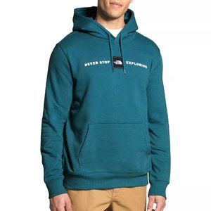 The North Face Men's Red's Pullover Hoodie (Mallard Blue, Small)